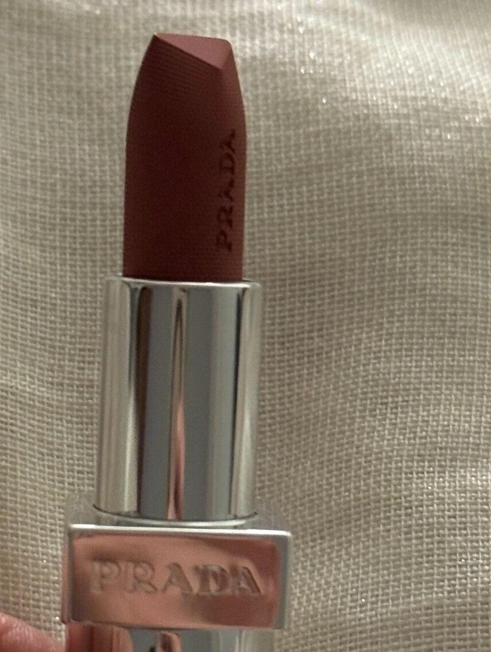 Prada Monochrome Soft Matte Lipstick B107 Sedona 3.8g 0.13oz Boxed